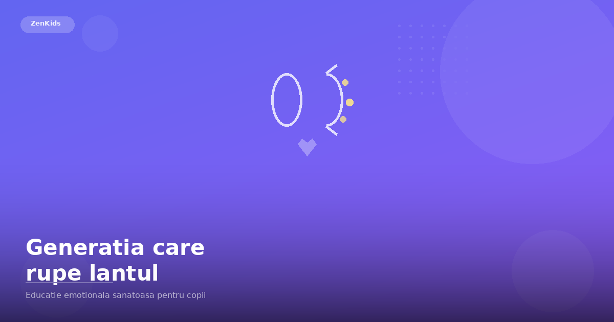 Cum să vorbești cu copilul tău despre emoții — ghid practic pe vârste
